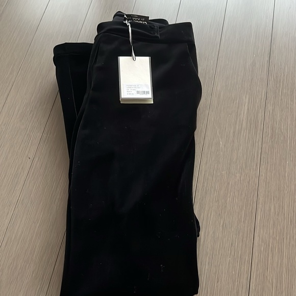 Chiara Boni La Petite Robe Lisbeth Velvet Pants Size 8 NWT - Picture 4 of 7
